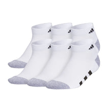 
                        
                          Load image into Gallery viewer, Adidas Athletic Cushioned Youth Lo Socks 6-Pack - White/Grey/Blk/L
                        
                       - 2