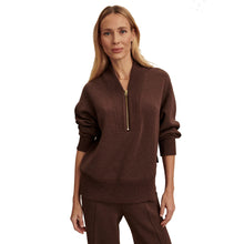 
                        
                          Load image into Gallery viewer, Varley Sally Half-Zip Womens Pullover - Coffee Bean Mrl/L
                        
                       - 2