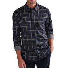 
                        
                          Load image into Gallery viewer, Rhone Hardy Flannel Mens Shirt - Ftg Grn/Tru Nvy/XL
                        
                       - 3