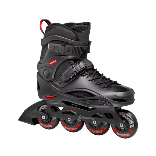 Rollerblade RB 80 Mens Recreational Inline Skates - Black/Red/14.0