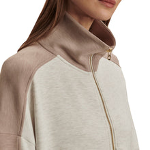 
                        
                          Load image into Gallery viewer, Varley Garcia 2-Tone Zip Through Womens Sweatshirt
                        
                       - 2