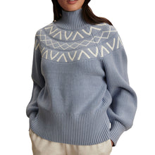 
                        
                          Load image into Gallery viewer, Varley Marcie Fairisle Yoke Womens Knit Sweater
                        
                       - 6