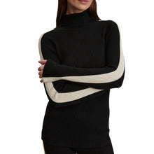 
                        
                          Load image into Gallery viewer, Varley Leopold Roll Neck Womens Long Sleeve Shirt
                        
                       - 3