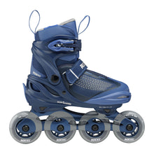 
                        
                          Load image into Gallery viewer, Roces Moody X TIF Adjustable Boys Inline Skates - Peacoat/Ryl Blu/4-7
                        
                       - 1