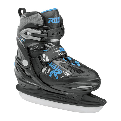 Roces Moody 3.0 Adjustable Boys Ice Skates - 4-7/Black/Blue