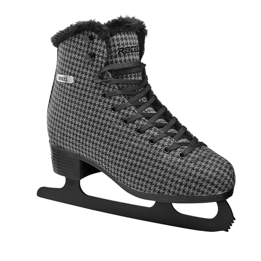 Roces Pied de Poule Womens Ice Skates - 10/Grey/Black