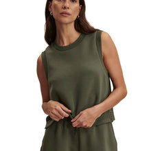
                        
                          Load image into Gallery viewer, Varley Shea Womens Crop Tank - Thyme/M
                        
                       - 1
