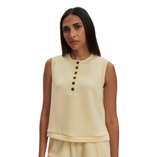 Varley Marla Button Placket Womens Tank