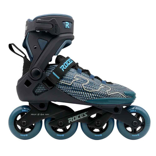 Roces R-EVO W 84 Womens Inline Skates - Blk/Blue/Green/10