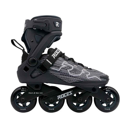 Roces R-EVO 84 Mens Inline Skates - Black/Asphalt/M13