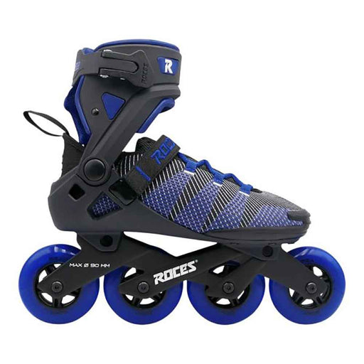 Roces R-EVO 90 Mens Inline Skates - Blk/Electric Bl/M13