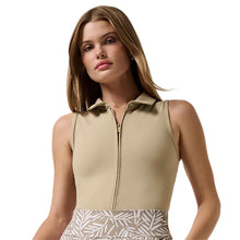 
                        
                          Load image into Gallery viewer, Travis Mathew MoveKnit SL Womens Golf Zip Polo
                        
                       - 3