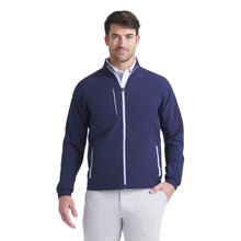 
                        
                          Load image into Gallery viewer, Puma Golf Cypress Softshell Mens Golf Jacket - Deep Navy/XXL
                        
                       - 1