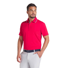 
                        
                          Load image into Gallery viewer, Puma Golf X Volition Tipped Mens Golf Polo - Strong Red/XL
                        
                       - 1