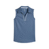 Puma Golf Scallop Sleeveless Girls Golf Polo