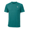 Wilson Training Green Mens Short Sleeve Crew Training Shirt