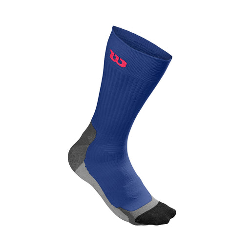 Wilson High-End Mens Crew Sock - Mazerine Blue/S-M