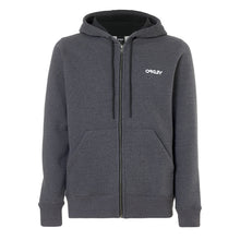 
                        
                          Load image into Gallery viewer, Oakley Street Logo Full Zip Fleece Mens Hoodie
                        
                       - 1