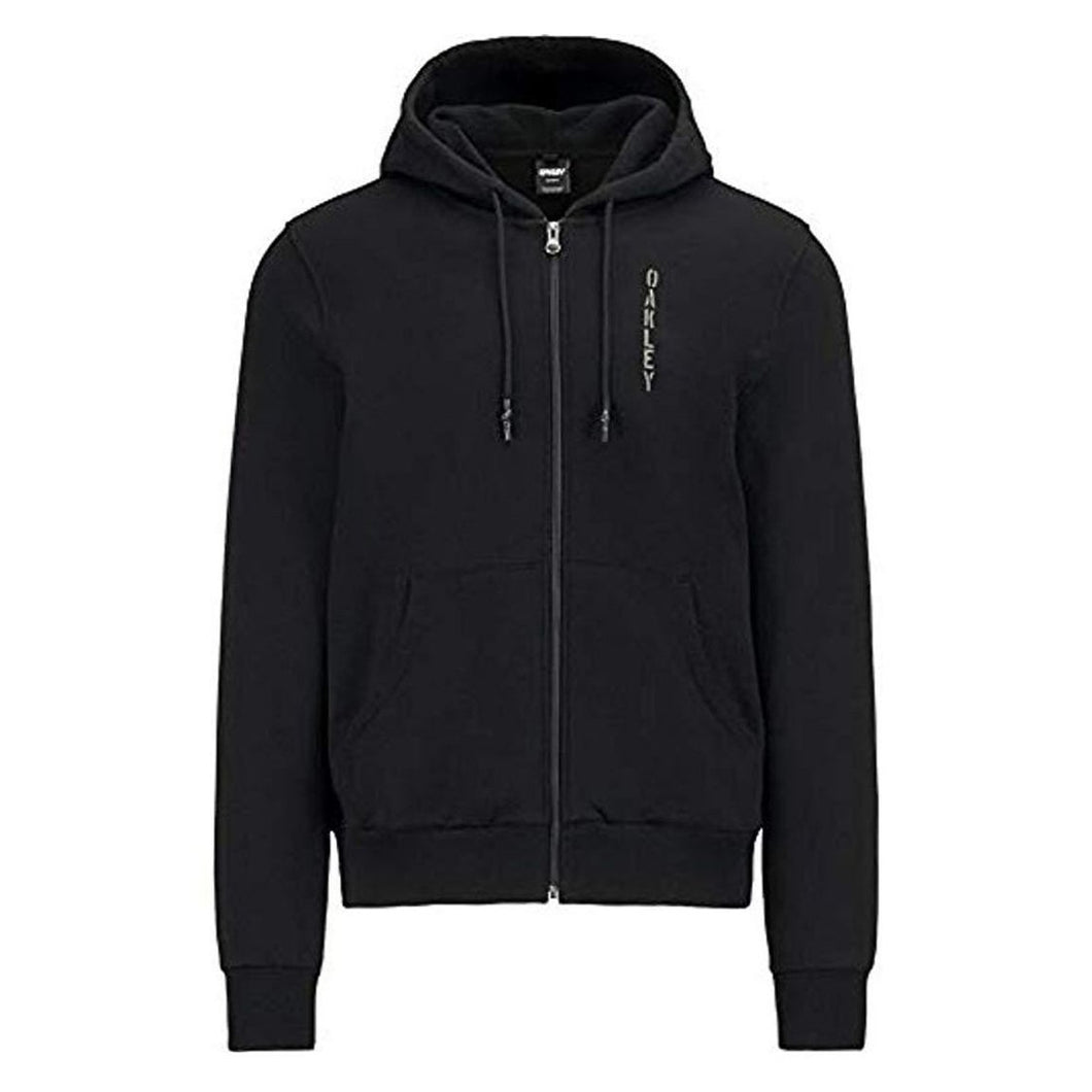 Oakley Camou Zipped Fleece Mens Hoodie - 02E BLACKOUT/XL