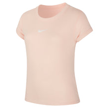 
                        
                          Load image into Gallery viewer, Nike Court Dri-FIT Girls Short Sleeve Tennis Shirt - 664 WASHED COR/L
                        
                       - 8
