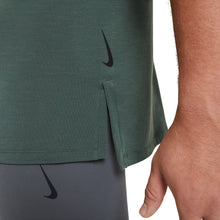 
                        
                          Load image into Gallery viewer, Nike Dri-FIT Yoga Mens Short Sleeve Training Shirt
                        
                       - 3