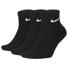 
                        
                          Load image into Gallery viewer, Nike Everyday 3-Pack Unisex Training Cushion Socks - 010 BLACK/WHITE/XL
                        
                       - 1