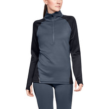 
                        
                          Load image into Gallery viewer, Under Armour ColdGear Armour Half Zip Womens Shirt
                        
                       - 1