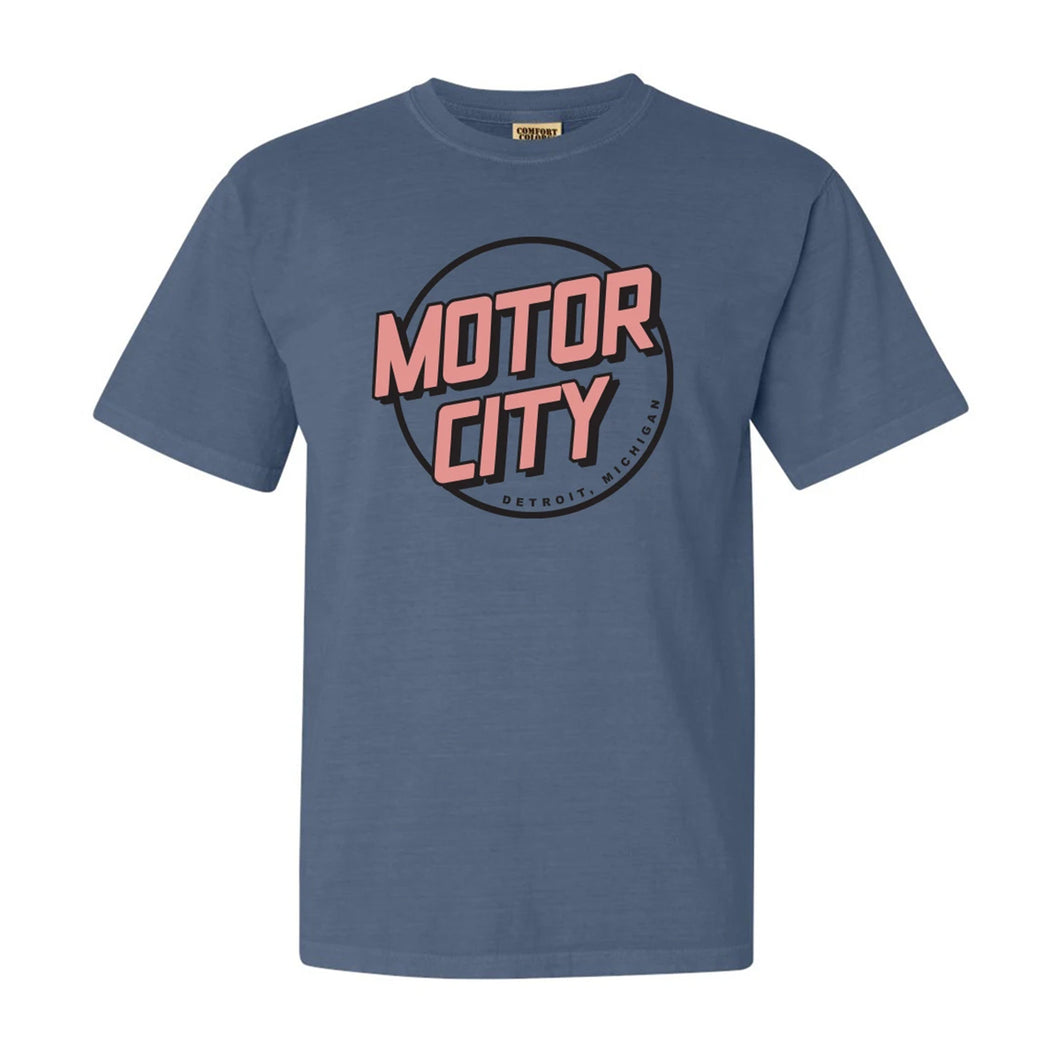 Made in Detroit Motor City Denim Mens T-Shirt