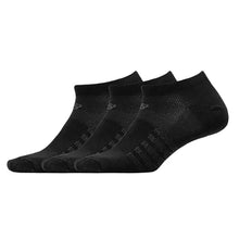 
                        
                          Load image into Gallery viewer, New Balance Life 3 Pack Mens No Show Tennis Socks - Black/L
                        
                       - 2