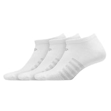 
                        
                          Load image into Gallery viewer, New Balance Life 3 Pack Mens No Show Tennis Socks - White/M
                        
                       - 1