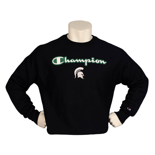 Champion MSU Reverse Weave Mens Crew