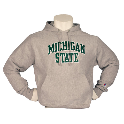 Champion Reverse Weave MSU Mens Hoodie - Oxford Grey/XXL