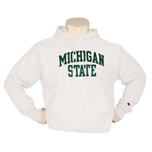 
                        
                          Load image into Gallery viewer, Champion Reverse Weave MSU Mens Hoodie - White/XXL
                        
                       - 3