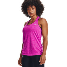 
                        
                          Load image into Gallery viewer, Under Armour Tech Twist Womens Workout Tank Top - METEOR PNK 660/L
                        
                       - 2