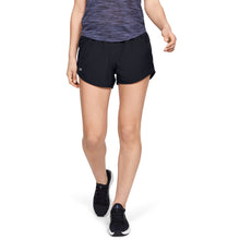 
                        
                          Load image into Gallery viewer, Under Armour Fly-By 3in Womens Shorts
                        
                       - 1