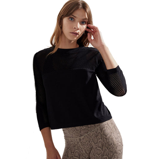 Varley Halldale Womens Long Sleeve Shirt - Black/L/XL