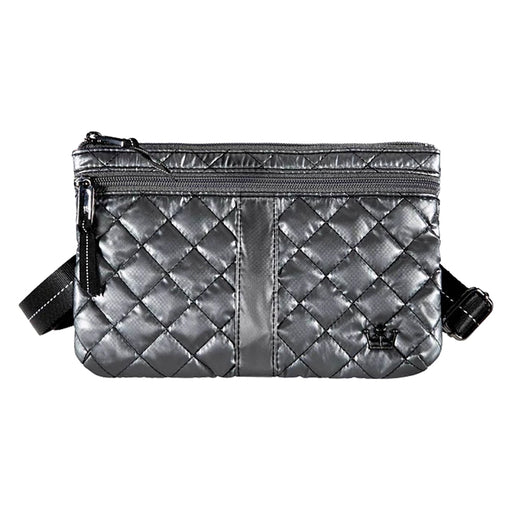 Oliver Thomas Fourplay Crossbody - Gunmetal/One Size