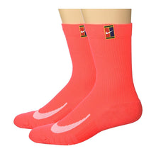 
                        
                          Load image into Gallery viewer, NikeCourt Multiplier Cushion Mens Crew Socks - Laser Crimson/L
                        
                       - 3