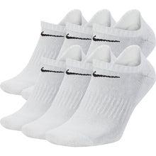 
                        
                          Load image into Gallery viewer, Nike Everyday Cushioned 6-Pack NS Unisex Sock - White/Black/L
                        
                       - 3