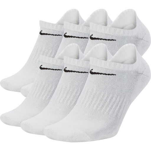 Nike Everyday Cushioned 6-Pack NS Unisex Sock - White/Black/L