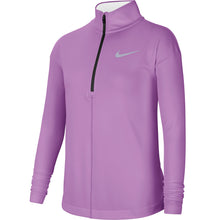 
                        
                          Load image into Gallery viewer, Nike Run Girls Long Sleeve 1/2 Zip - VIOLET STAR 589/L
                        
                       - 3