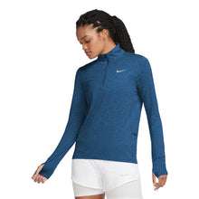 
                        
                          Load image into Gallery viewer, Nike Element Womens Running 1/2 Zip - COURT BLUE 476/XL
                        
                       - 7