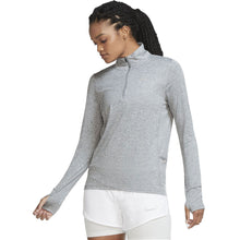 
                        
                          Load image into Gallery viewer, Nike Element Womens Running 1/2 Zip - SMOKE GREY 084/XL
                        
                       - 11