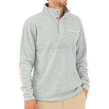 
                        
                          Load image into Gallery viewer, Free Fly Bamboo Polar Fleece Snap Mens Pullover - BLUE STEEL 109/XL
                        
                       - 5