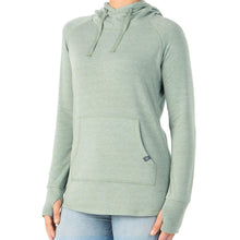 
                        
                          Load image into Gallery viewer, Free Fly Bamboo Fleece Womens Hoodie - HTHR MARSH 107/XL
                        
                       - 4