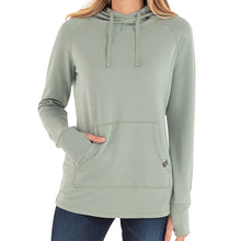 
                        
                          Load image into Gallery viewer, Free Fly Bamboo Fleece Womens Hoodie - TURTL GRASS 112/XL
                        
                       - 7