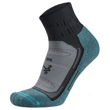 
                        
                          Load image into Gallery viewer, Balega Blister Resist Unisex Quarter Crew Socks - Grey/Blue/M
                        
                       - 8
