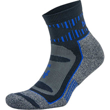 
                        
                          Load image into Gallery viewer, Balega Blister Resist Unisex Quarter Crew Socks - Ink/Cobalt/XL
                        
                       - 3