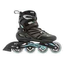 
                        
                          Load image into Gallery viewer, Rollerblade Zetrablade Womens Inline Skates - Black/Lt Blue/10.0
                        
                       - 1