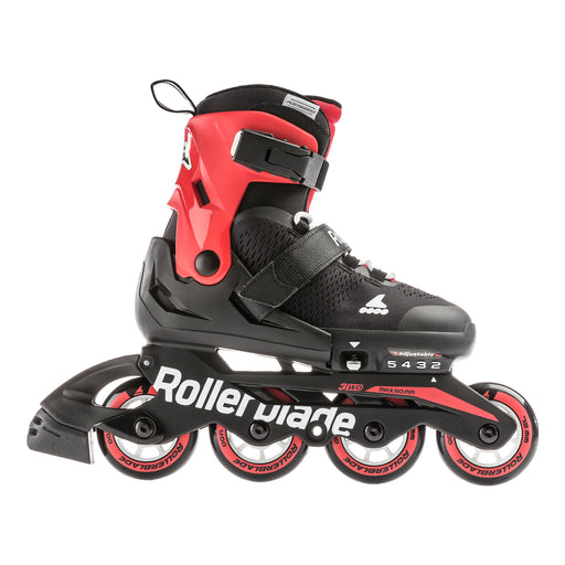Rollerblade Microblade Adj Boys Inline Skates - Black/Red/5-8